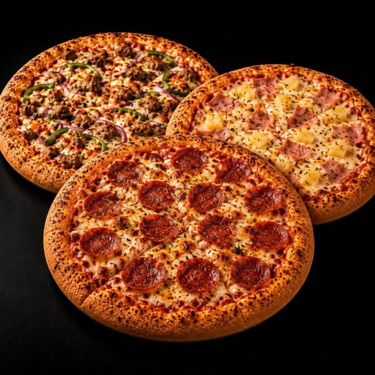 Any 3 x 9" Pizzas Special Offer
