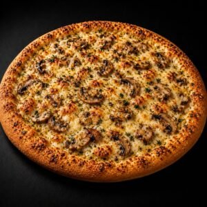 Cheese & Mushroom Garlic Bread