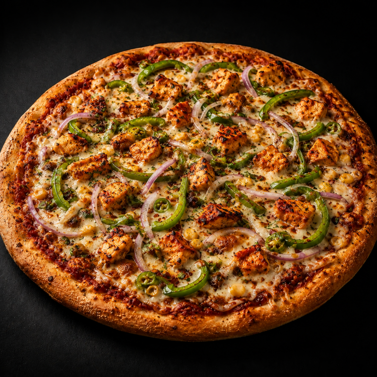 Chicken, Green Peppers & Onions