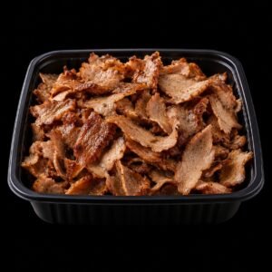 Doner Meat in Tray