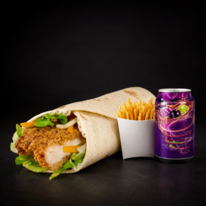 Fried Chicken Wrap Meal Deal