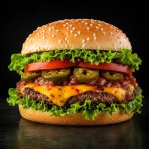 Mexican Chilli Burger