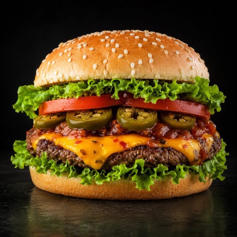 Mexican Chilli Burger