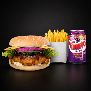 Peri Burger or Wrap Meal Deal