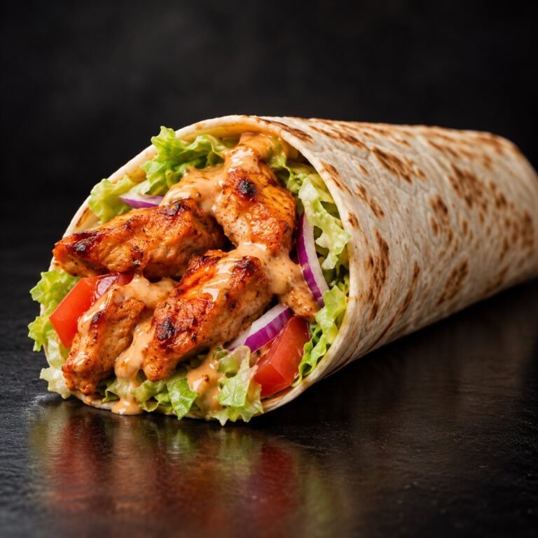 Peri Chicken Wrap