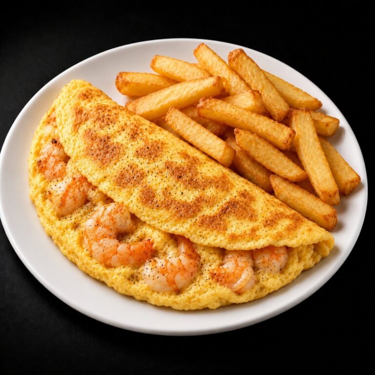 Prawns Omelette