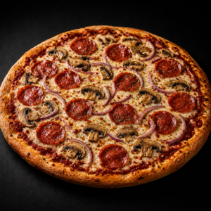 Salami Mushroom & Onion