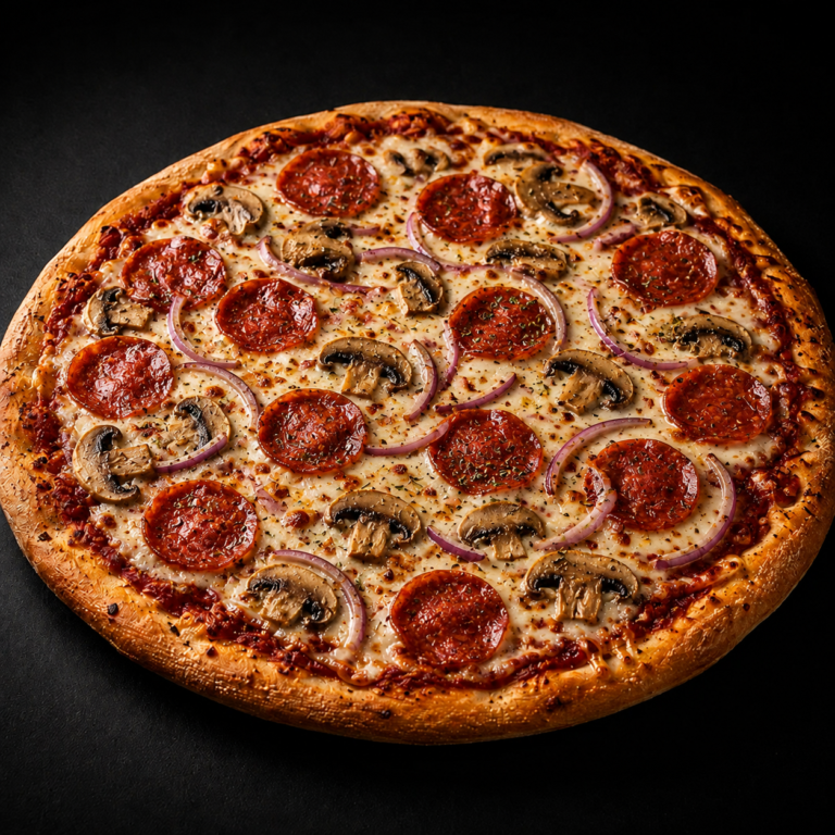 Salami Mushroom & Onion