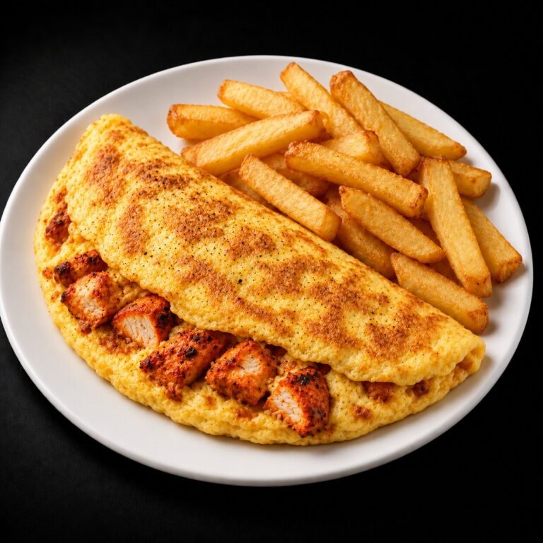 Tandoori Chicken Omelette